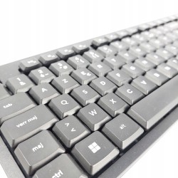 Outlet Klawiatura Bezprzewodowa Trust ODY II USB 2.4GHz Cicha AZERTY Czarna
