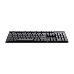 Outlet Klawiatura Bezprzewodowa Trust ODY II USB 2.4GHz Cicha AZERTY Czarna