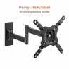Outlet Uchwyt do telewizora Amazon Basics 12"-40" VESA 200x200 Czarny