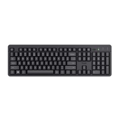 Outlet Klawiatura Bezprzewodowa Trust ODY II USB 2.4GHz Cicha AZERTY Czarna