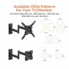 Outlet Uchwyt do telewizora Amazon Basics 12"-40" VESA 200x200 Czarny