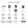 Outlet Uchwyt do telewizora Amazon Basics 12"-40" VESA 200x200 Czarny