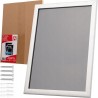 Outlet Ramka zatrzaskowa A4 plakatowa OWZ Albyco 21x29.7cm srebny