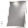 Outlet Ramka zatrzaskowa A4 plakatowa OWZ Albyco 21x29.7cm srebny