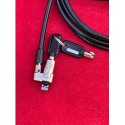 Outlet HP T1A62AA Keyed Cable Lock 10 mm długość kabla 1,8 m czarny
