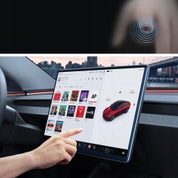 Outlet Szkło hartowane Spigen Glas.tR EZ do Tesla Model 3 (2024) matowa