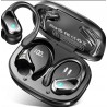 USZKODZONY Słuchawki bezprzewodowe zauszne Elonix Bx27 Bluetooth zasięg 10m