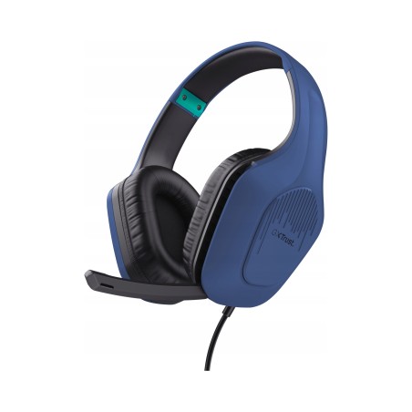 Outlet Słuchawki nauszne Trust Rayne GXT 418B 3,5 mm PC XBOX PS niebieski
