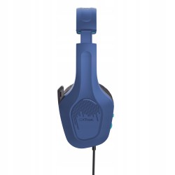 Outlet Słuchawki nauszne Trust Rayne GXT 418B 3,5 mm PC XBOX PS niebieski
