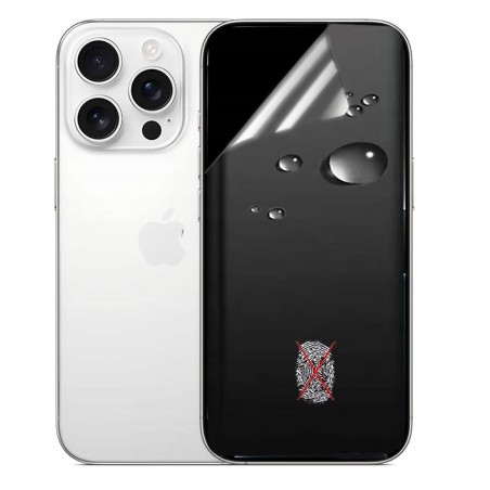 Outlet Folia hydrożelowa Ecran do iPhone'a 16 Pro 6,3" matowa 2 sztuki