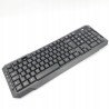 Outlet AMAZON BASICS Zestaw Bezprzewodowy Myszka + Klawiatura QWERTZ Szary