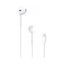 Outlet Słuchawki przewodowe douszne Apple EarPods (Lightning) białe dł.1.4m