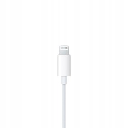 Outlet Słuchawki przewodowe douszne Apple EarPods (Lightning) białe dł.1.4m