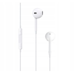 Outlet Słuchawki przewodowe douszne Apple EarPods (Lightning) białe dł.1.4m