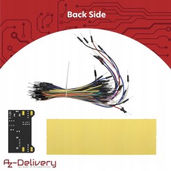 Outlet AZDelivery Zestaw MB102 Płytka Stykowa 830 3,3V 5V do Arduino