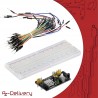 Outlet AZDelivery Zestaw MB102 Płytka Stykowa 830 3,3V 5V do Arduino