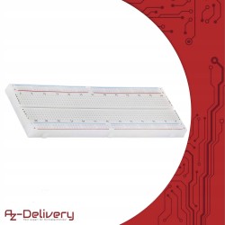 Outlet AZDelivery Zestaw MB102 Płytka Stykowa 830 3,3V 5V do Arduino