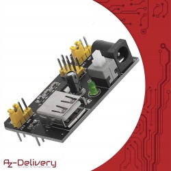 Outlet AZDelivery Zestaw MB102 Płytka Stykowa 830 3,3V 5V do Arduino