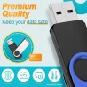 Outlet Pendrive USB Kepmem 2.0 4 GB składany 5 sztuk w opakowaniu kolorowe