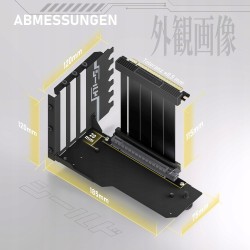 Outlet Pionowy Uchwyt Karty Graficznej RTX40 EZDIY-FAB PCIe 4.0 11.5cm 90°