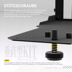 Outlet Pionowy Uchwyt Karty Graficznej RTX40 EZDIY-FAB PCIe 4.0 11.5cm 90°