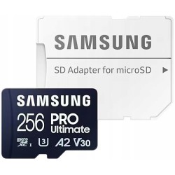 Outlet Karta pamięci Samsung PRO Ultimate 256GB microSDXC 200MB/s + adapter