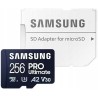 Outlet Karta pamięci Samsung PRO Ultimate 256GB microSDXC 200MB/s + adapter