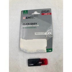 Outlet Pendrive Emtec CLICK EASY 234 GB USB 3.0 czarny - czerwony