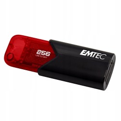 Outlet Pendrive Emtec CLICK EASY 234 GB USB 3.0 czarny - czerwony