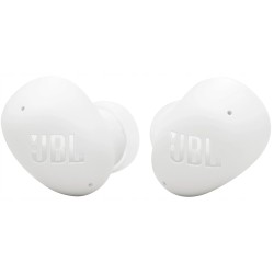 Outlet Słuchawki dokanałowe JBL Wave Buds 2 ANC wodoodporne biały PureBass