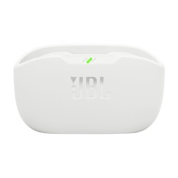 Outlet Słuchawki dokanałowe JBL Wave Buds 2 ANC wodoodporne biały PureBass
