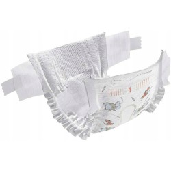 Pieluszki Mama Bear 1 Rozmiar 1 48 szt. 2-5kg chłonne certyfikowane FSC