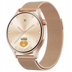 Outlet Smartwatch AR01 PRO 1,32" BT 5.3 110+ sportów 3ATM złoty iOS Android