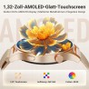 Outlet Smartwatch AR01 PRO 1,32" BT 5.3 110+ sportów 3ATM złoty iOS Android