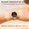 Outlet Smartwatch AR01 PRO 1,32" BT 5.3 110+ sportów 3ATM złoty iOS Android