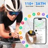 Outlet Smartwatch AR01 PRO 1,32" BT 5.3 110+ sportów 3ATM złoty iOS Android