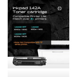 Toner INKPAD z chipem do HP 142A W1420A Czarny do LaserJet M110w MFP M140w