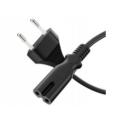 Outlet Sonero X-ESG-C7G-030B kabel zasilania IEC C7 dł. 3 m czarny do RTV