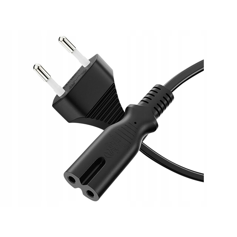Outlet Sonero X-ESG-C7G-030B kabel zasilania IEC C7 dł. 3 m czarny do RTV