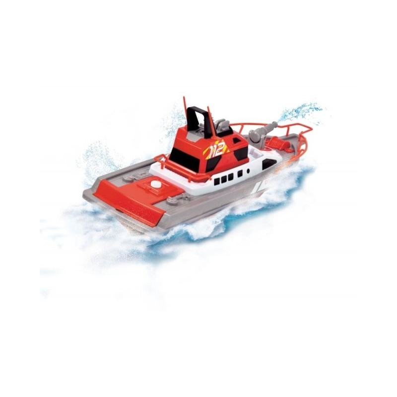Outlet Łódź RC Straż Pożarna Dickie Toys Wodna Zdalnie Sterowana 38cm