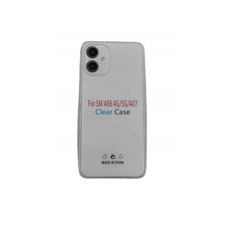 Outlet Captor etui Samsung Galaxy A06 4G/5G/A07 przezroczyste TPU slim