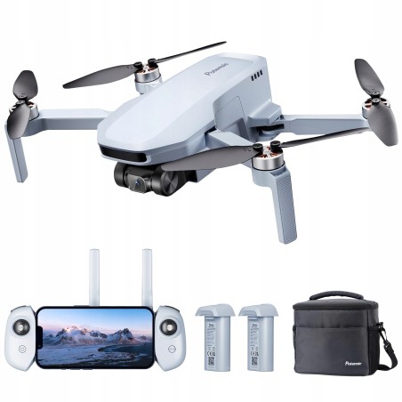 USZKODZONY Dron Potensic Atom SE 4K/30FPS 2500mAh Pilot do 4km 58kmh Szary