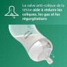 Philips Avent Natural szklana butelka do karmienia 240 ml Medium 3 3-6m