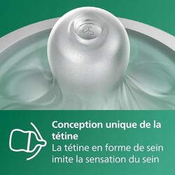 Philips Avent Natural szklana butelka do karmienia 240 ml Medium 3 3-6m
