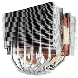 Outlet Chłodzenie procesora CPU Intel AMD Noctua NH-D15S PWM 140mm Brązowe
