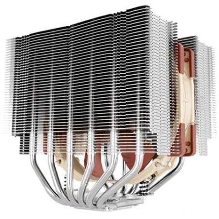 Outlet Chłodzenie procesora CPU Intel AMD Noctua NH-D15S PWM 140mm Brązowe