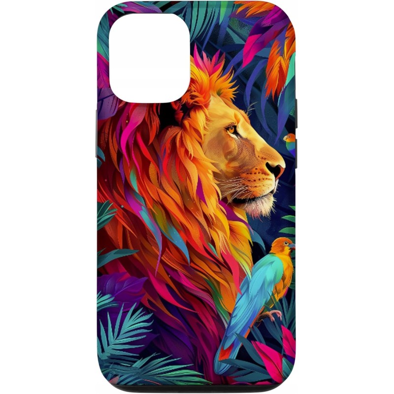 Outlet Etui na telefon iPhone 14 motyw tropikalny podwójna osłona TPU Outlet Etui na telefon iPhone 14 motyw tropikalny podwójna osłona TPU