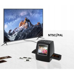 Outlet Skaner filmowy dla 35mm negatywów taśm 2.4" LCD konwerter na karte