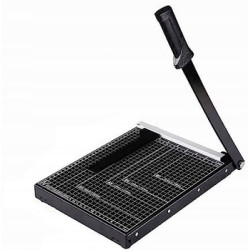 Outlet Gilotyna ręczna Ediesi A4 Wielofunkcyjna do 12 kartek 33x25cm Szara