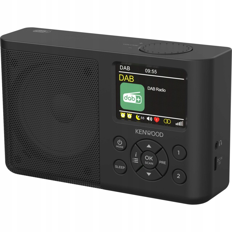 Outlet Radio sieciowe DAB+ Kenwood CR-M33DABBK FM Bluetooth 2.3 W czarny